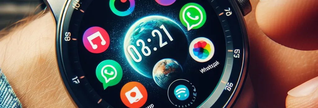 relógio smartwatch com whatsapp