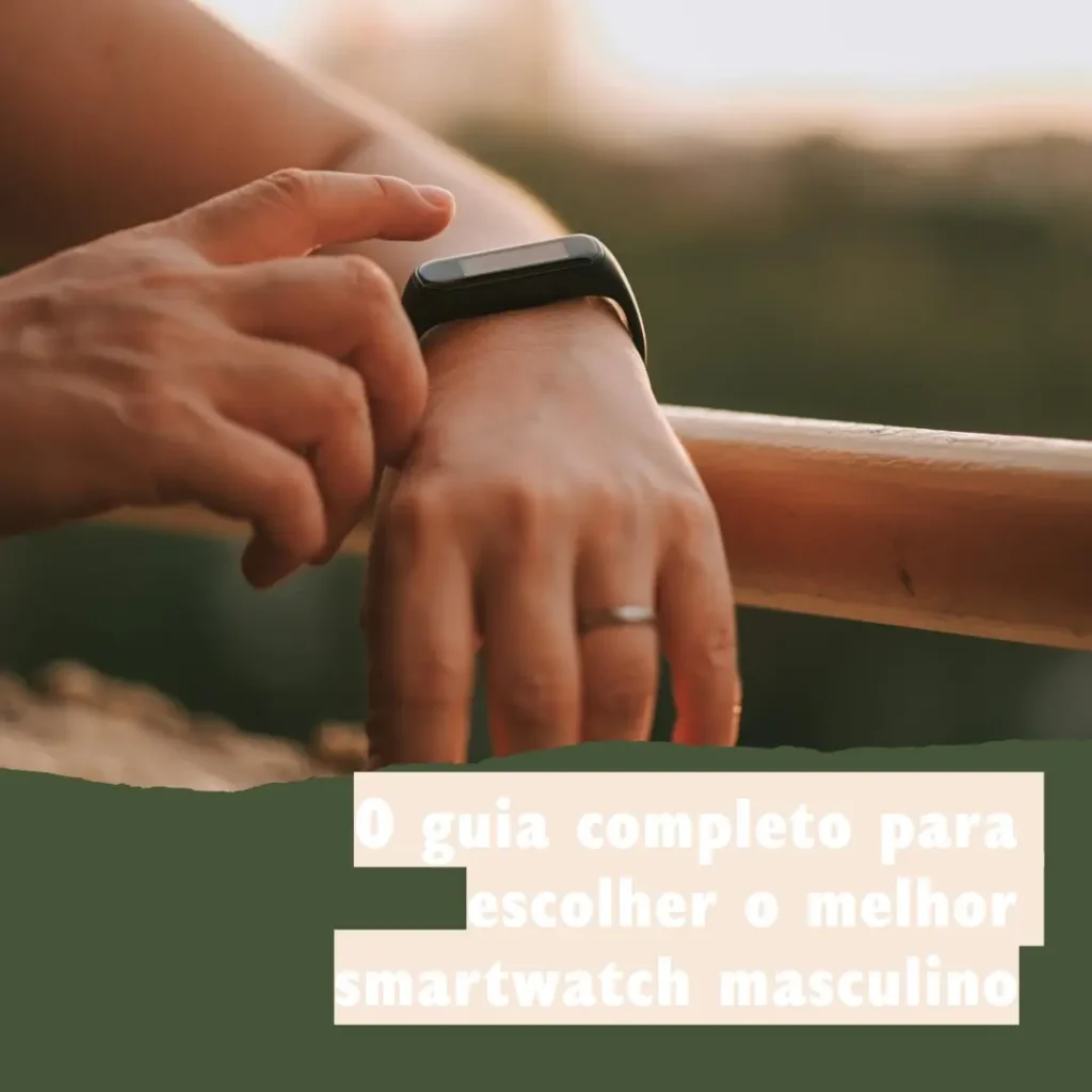 relógio smartwatch masculino