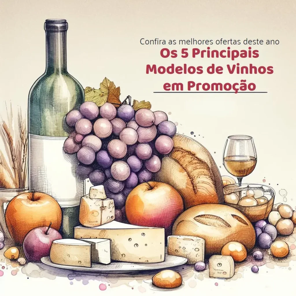Os 5 Principais Modelos de  vinhos em promoção deste ano