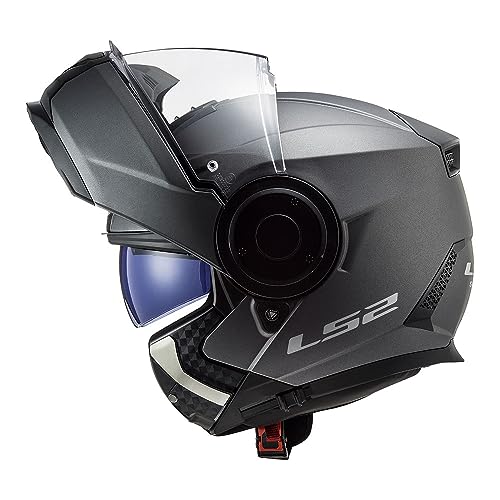 Capacete LS2 Scope Monocolor Titanium Fosco Tamanho:60;Cor:Titanium Fosco