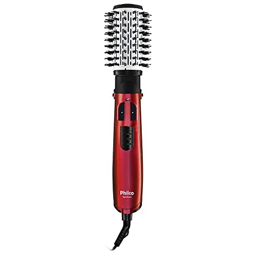 Escova Rotativa, Spin Brush Pec04V, 1100W, Vermelho, 127V, Philco