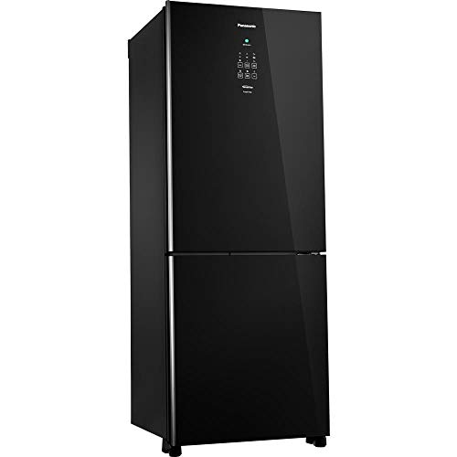 Geladeira Panasonic Frost Free 425L A+++ Black Glass - NR-BB53GV3B