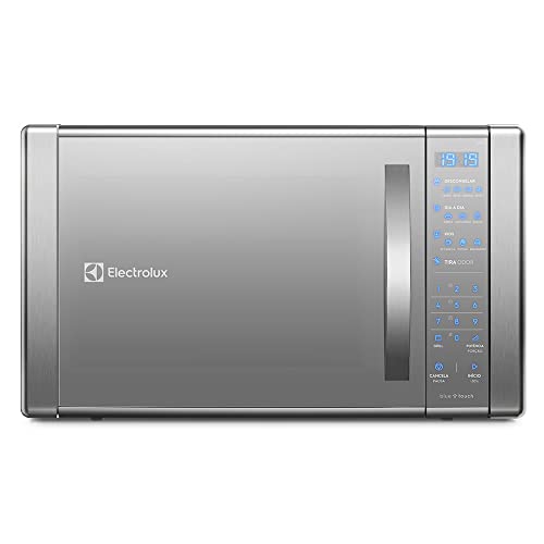 Micro-Ondas ME41X com painel Blue Touch e Função Grill cor prata