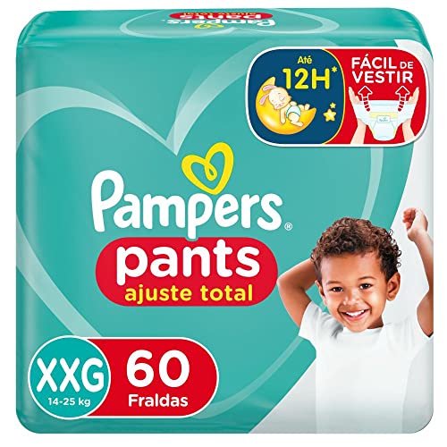 Pampers Fralda Pants Ajuste Total Xxg 60 Unidades