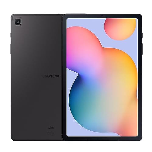 SAMSUNG Tablet Android Galaxy Tab S6 Lite 10,4 polegadas 128 GB, tela LCD, S Pen incluída, design de metal fino, alto-falantes duplos AKG, câmera traseira de 8 MP, bateria de longa duração, versão dos