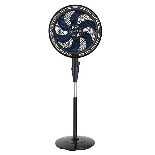 Ventilador de Coluna Desmontável Arno Xtreme Force Breeze 40cm VB4C 220V, preto