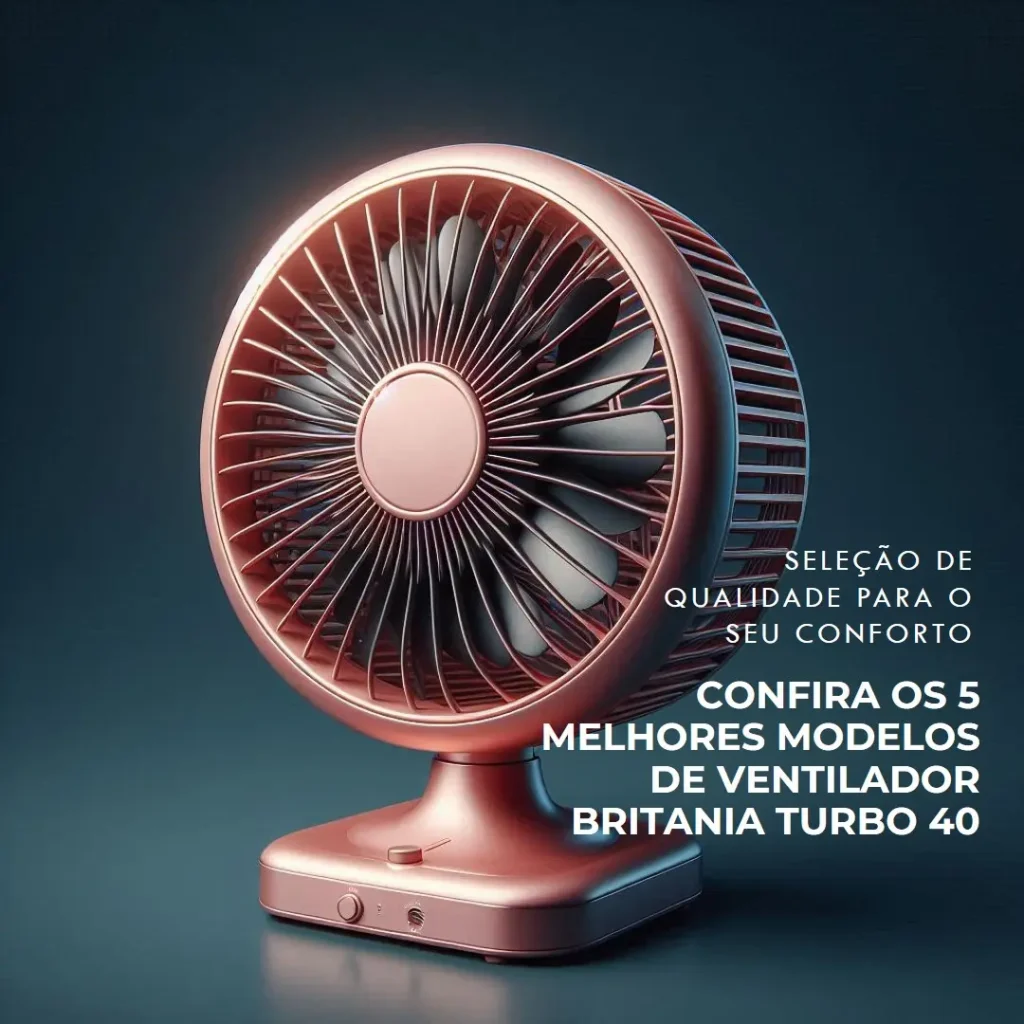 5 Melhores Modelos de ventilador britania turbo 40