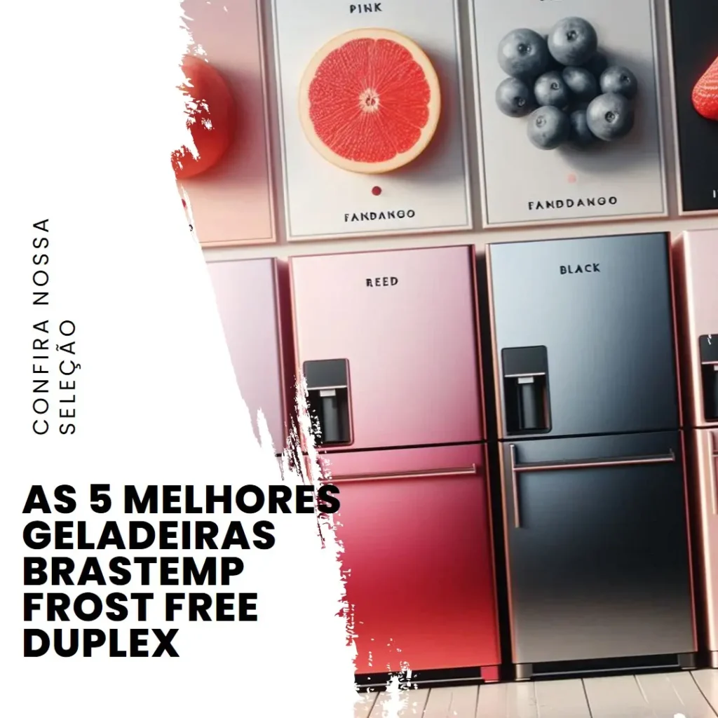 Top 5 Opções de geladeira brastemp frost free duplex