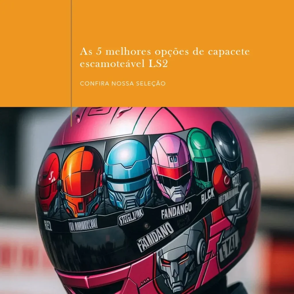 Top 5 Opções de capacete escamoteavel ls2