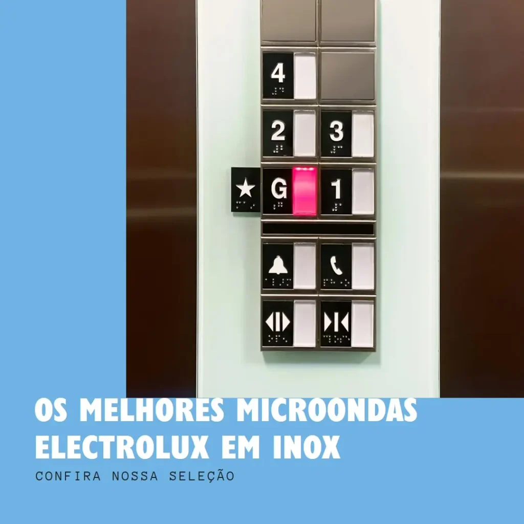 Principais Cinco electrolux microondas inox