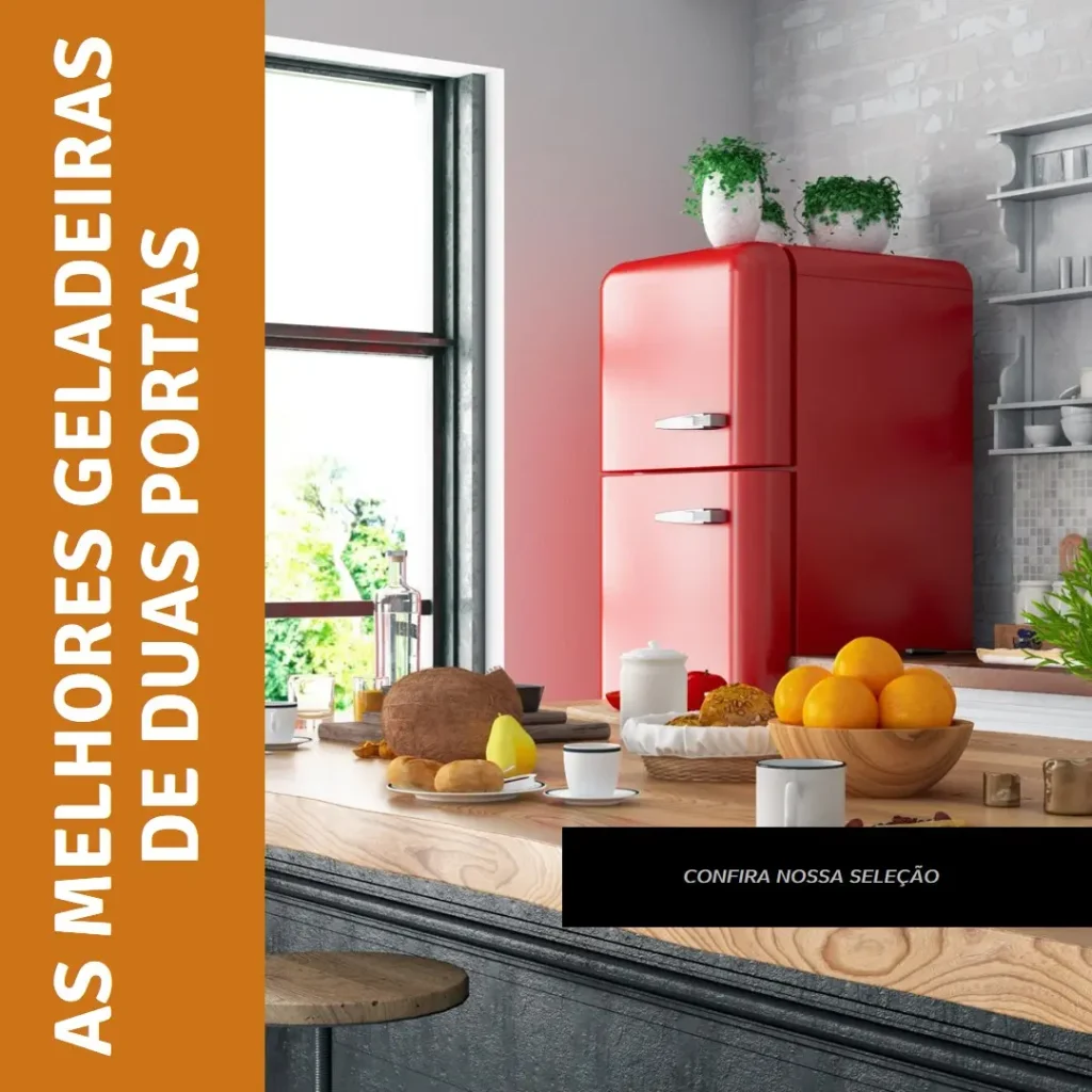 Melhores 5  geladeira de duas portas