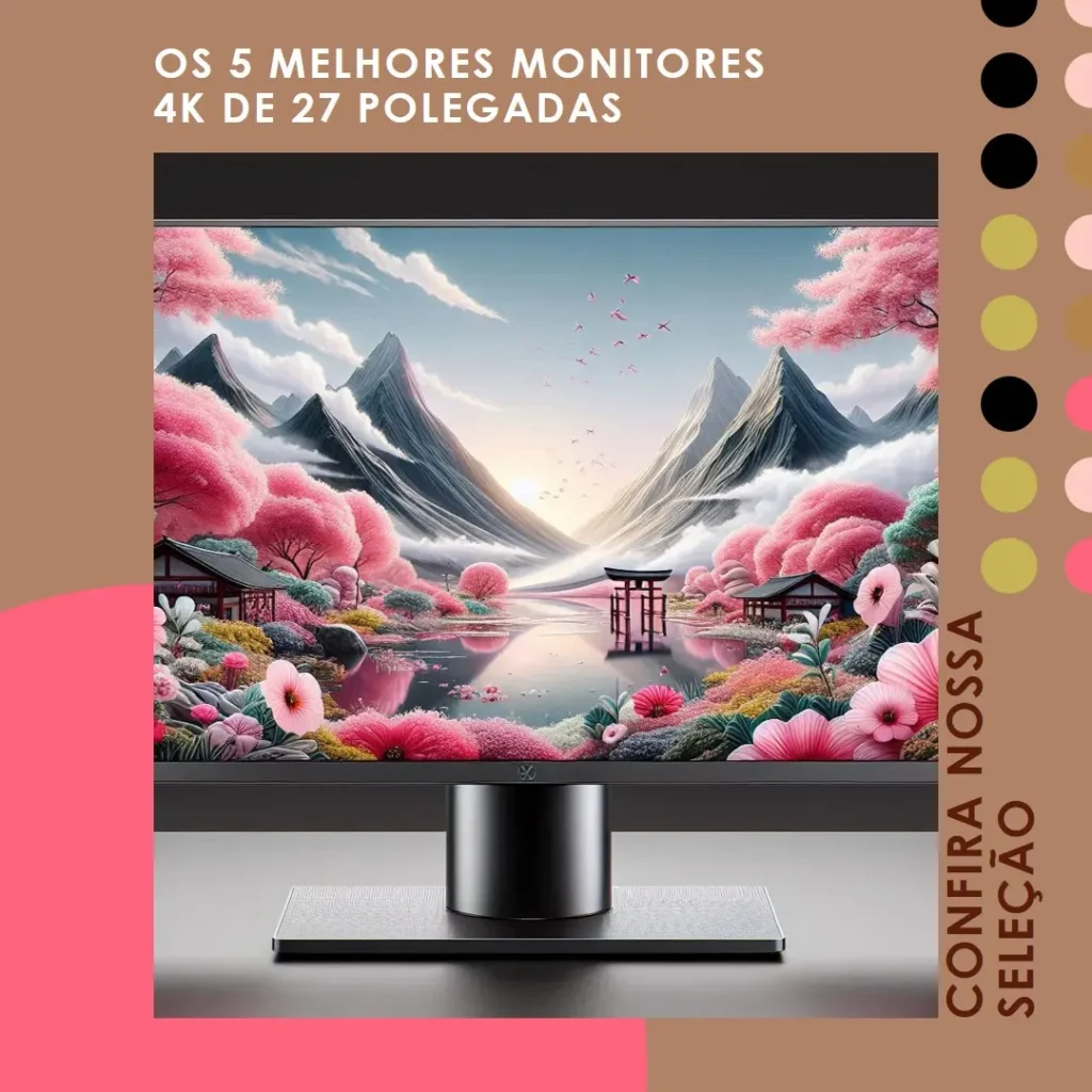 Melhores 5 monitor 27 polegadas 4k