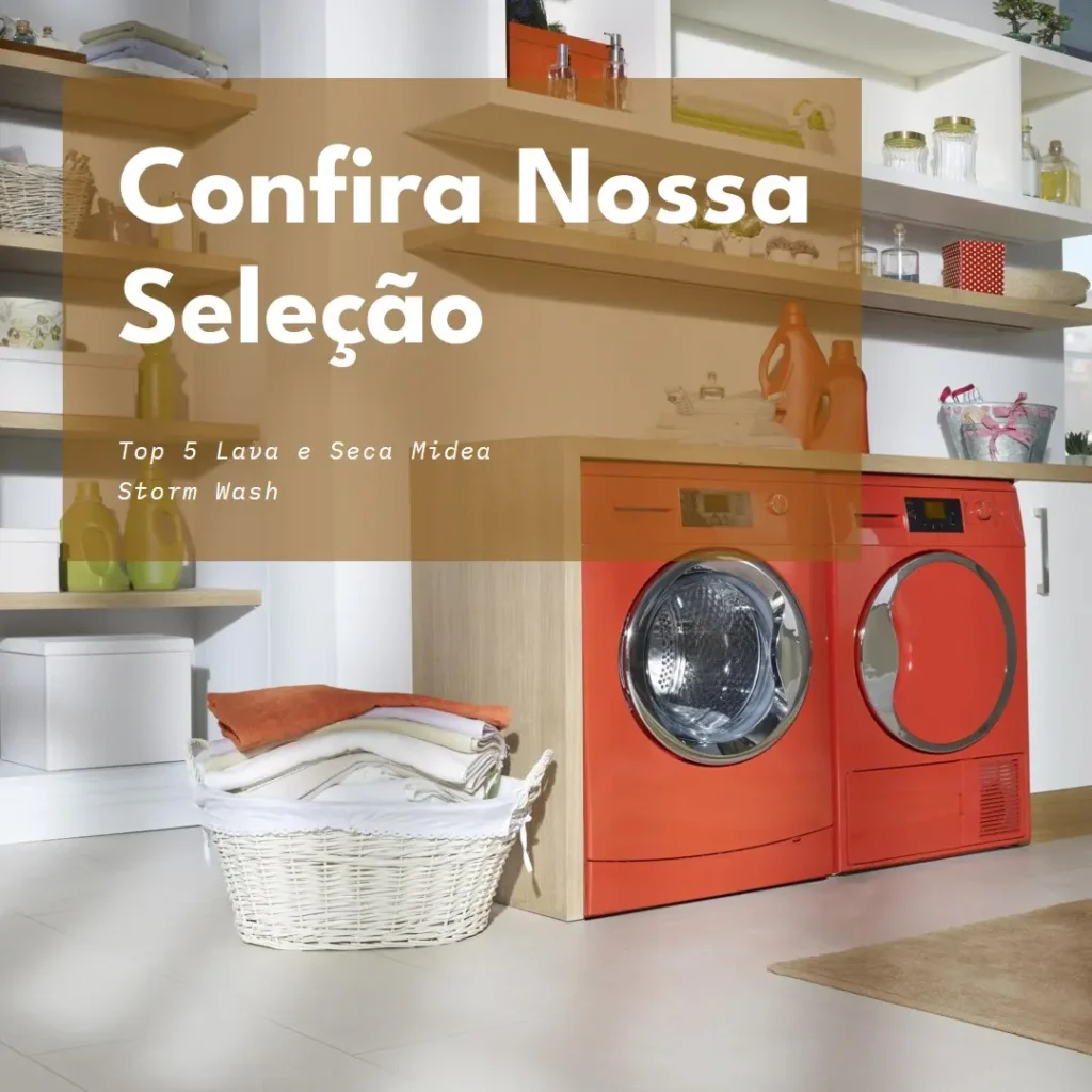 Top 5  lava e seca midea storm wash