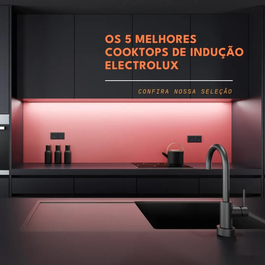 Principais Cinco cooktop indução Electrolux