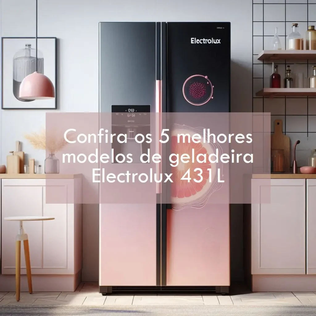 Cinco Melhores Modelos de geladeira electrolux 431 litros