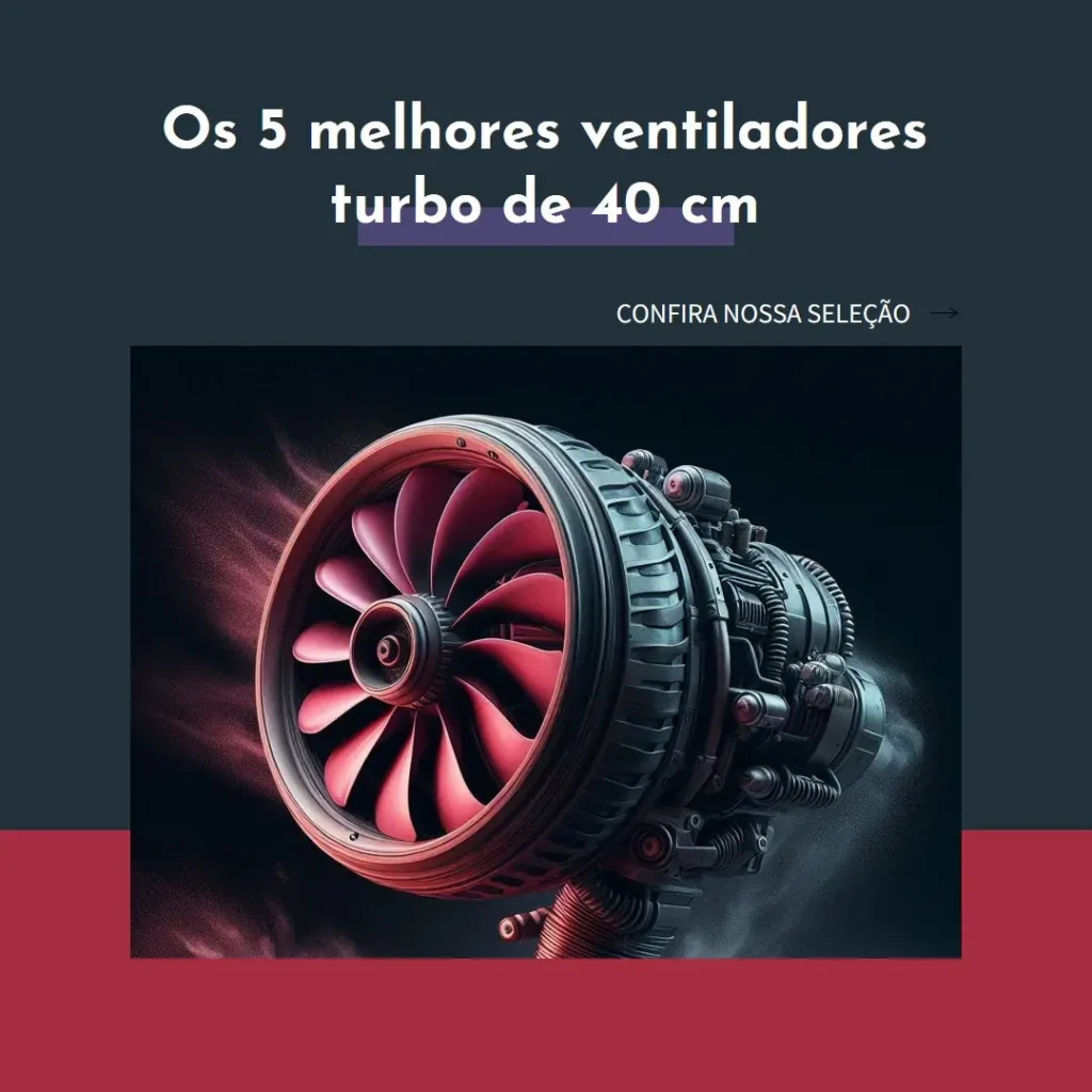 Top Cinco Modelos de ventilador 40 cm turbo