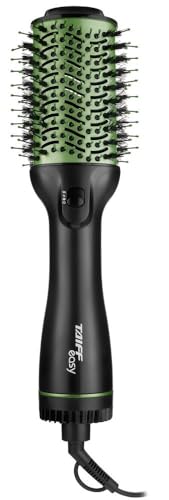 Escova Taiff Easy Oval, Secadora, Alisadora e Volumizadora, Verde, 127V, Modelo:560009IP