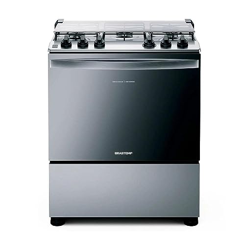 Fogão 5 Bocas Brastemp Inox Bivolt Bfs5ncr