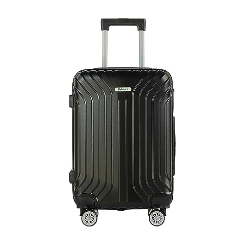 Mala de Viagem de Bordo Pequena 10Kg em ABS Rodinhas 360º Multmaxx (Preta)