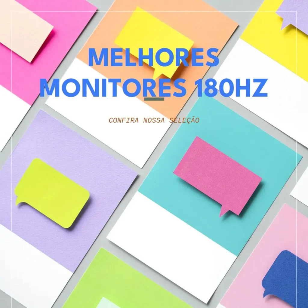 Melhores 5 monitor 180hz