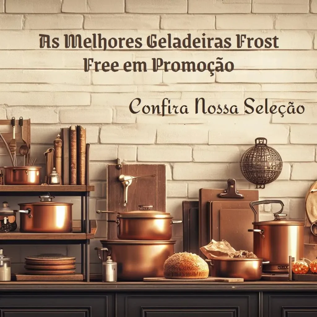 Principais Cinco geladeiras frost free em promoção