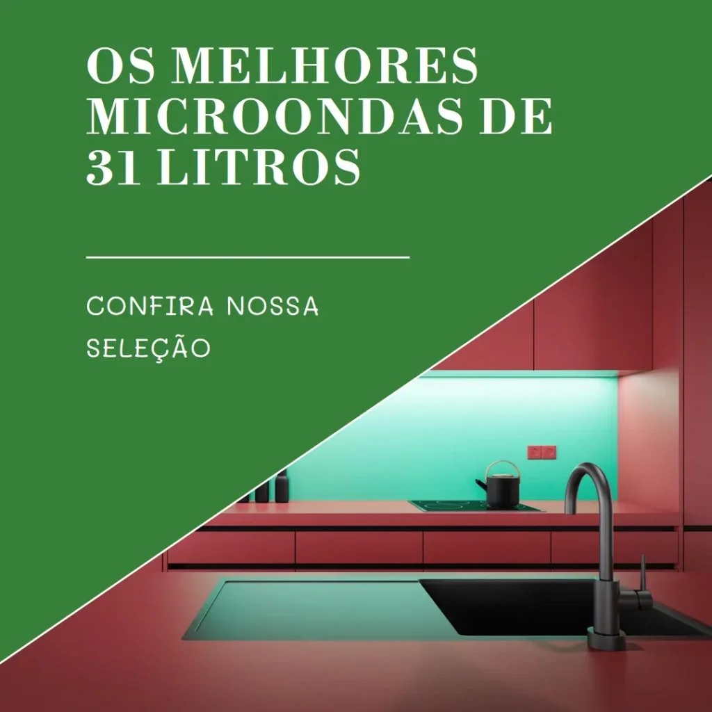 Principais Cinco microondas 31 litros Electrolux
