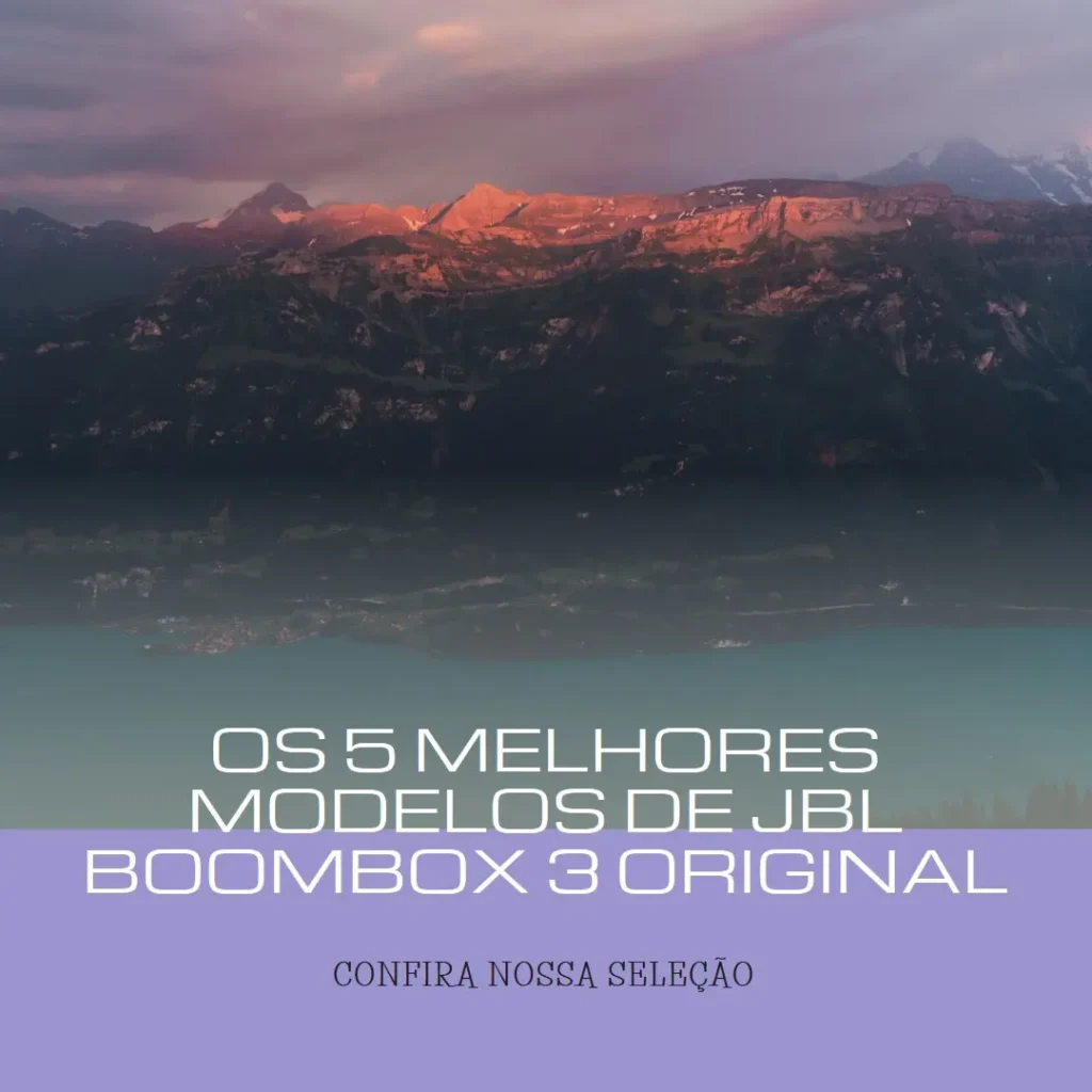 Os 5 Melhores Modelos de JBL boombox 3 original