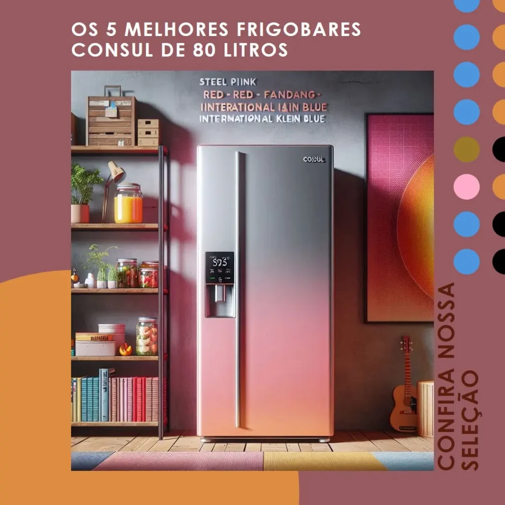 Principais 5  frigobar consul 80 litros