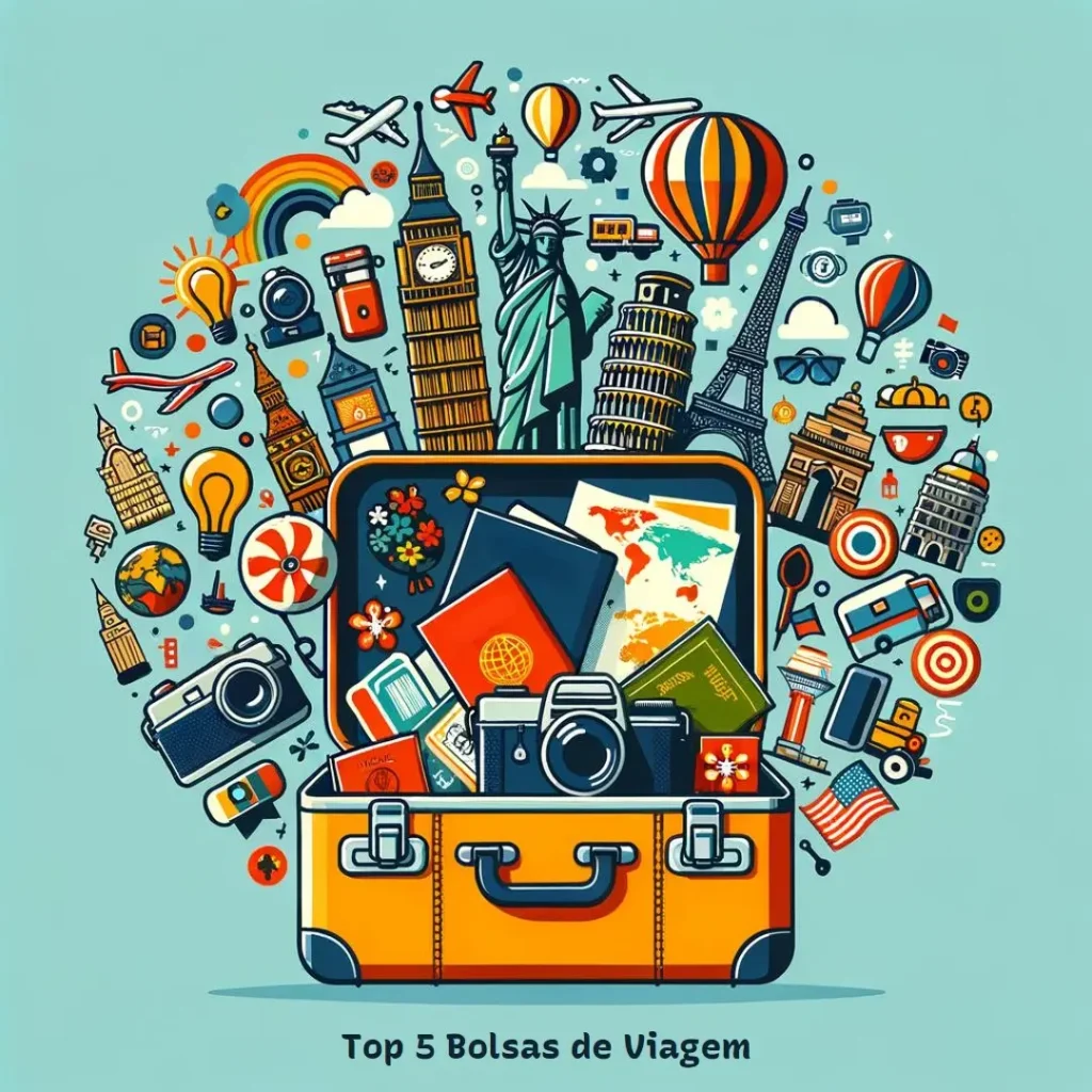 Top Cinco Modelos de bolsa para viagem