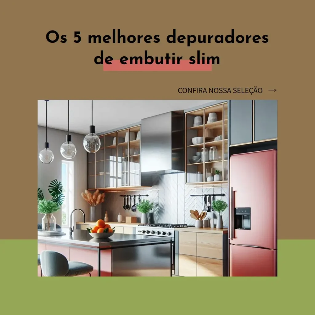 Lista de 5 Melhores: depurador de embutir slim