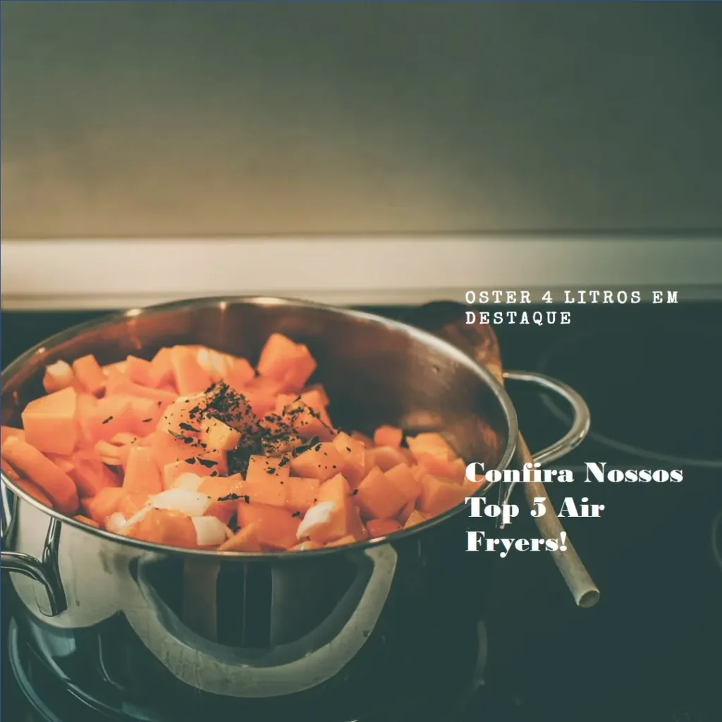 Principais Cinco air fryer Oster 4 litros