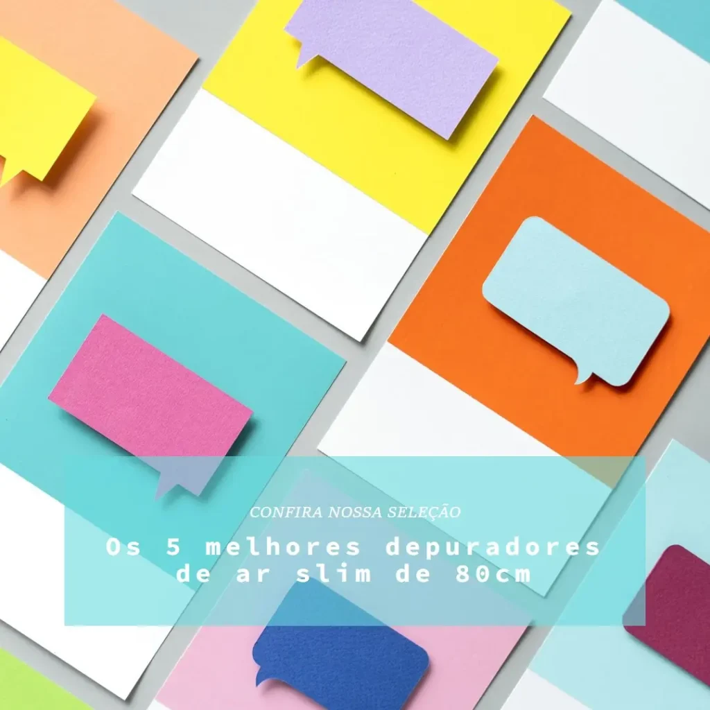 Principais 5 depurador de ar slim 80cm
