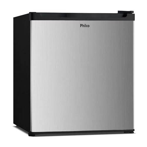 Frigobar Philco 47 Litros 5 Níveis de Controle de Temperatura e Porta Reversível Inox Pfg52i 110v