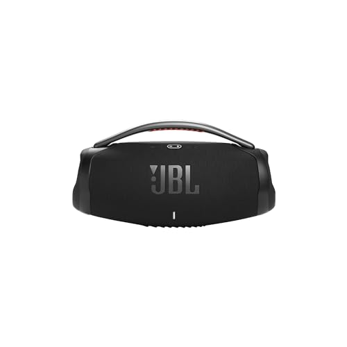 JBL Caixa de Som, Boombox 3, Bluetooth, À Prova D'água e Poeira - Preto