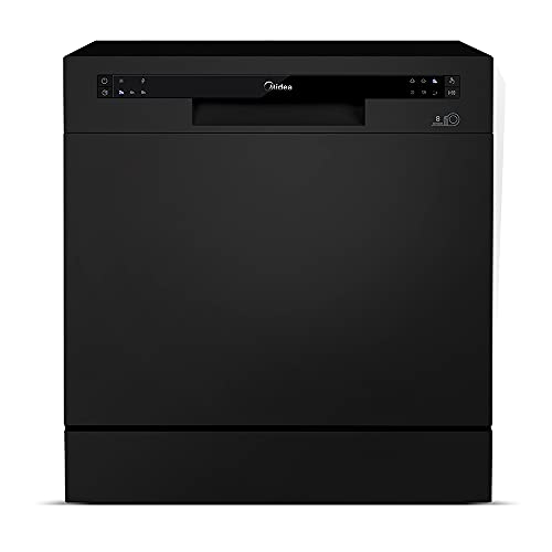 Lava Louças 8 Serviços Preto 127V Midea