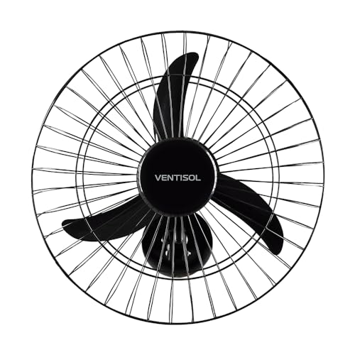 Ventilador de Parede New 50cm Preto 127V Preto Ventisol