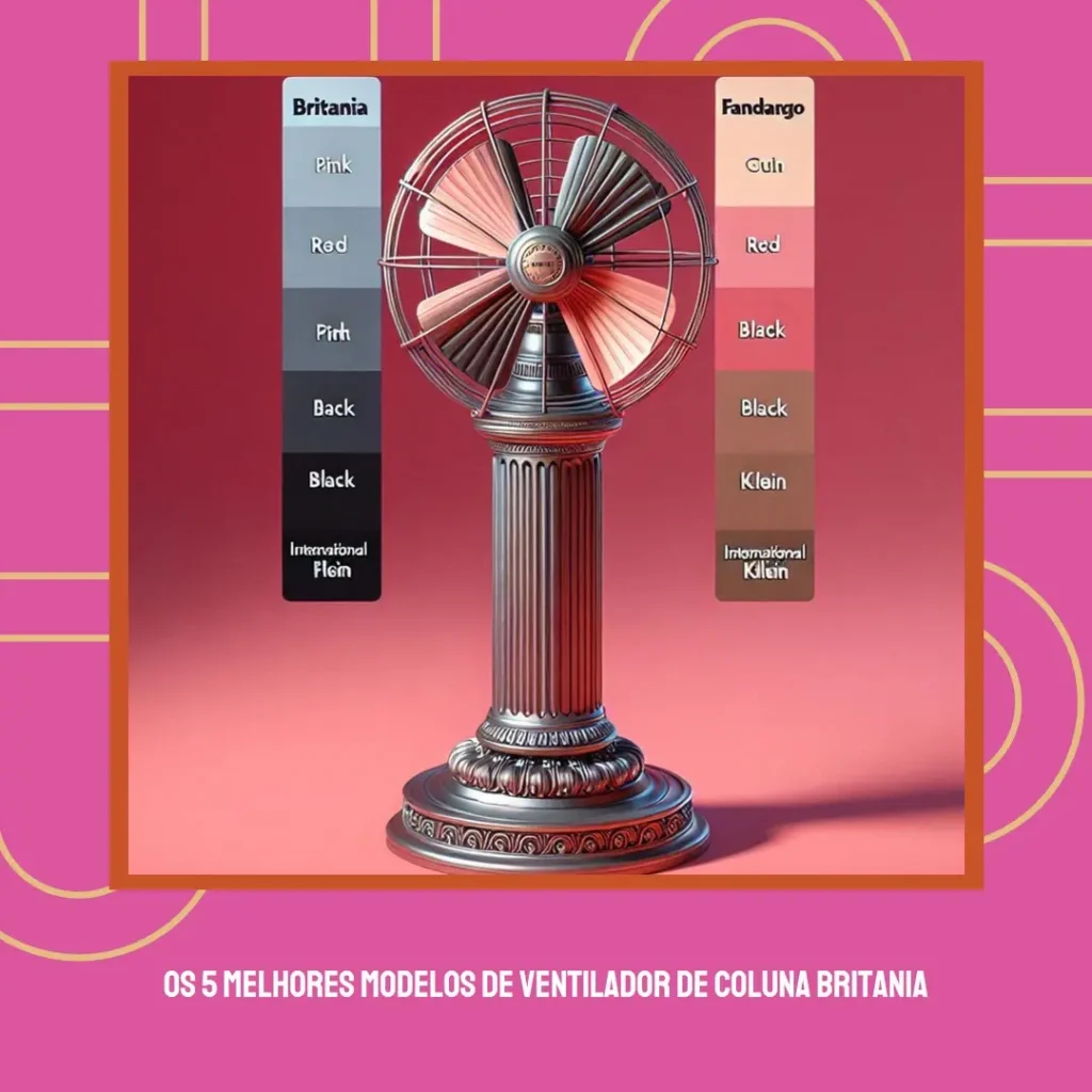 Os 5 Principais Modelos de Britania ventilador coluna