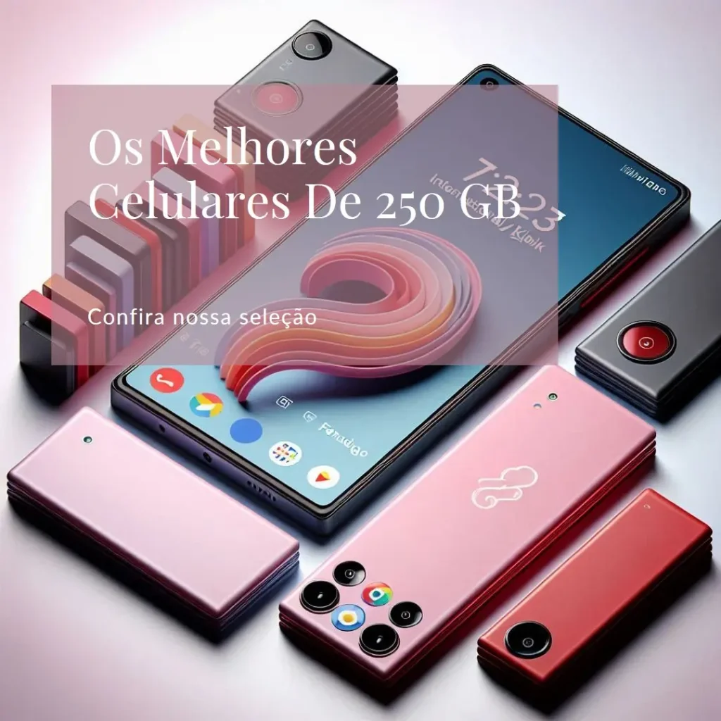 Principais Cinco celular 250 gb