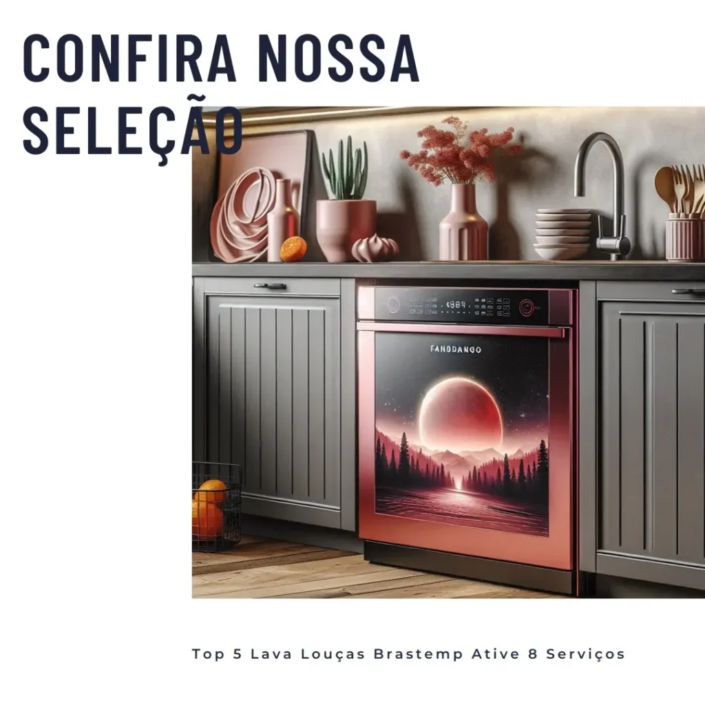 Top Cinco lava louças brastemp ative 8 serviços