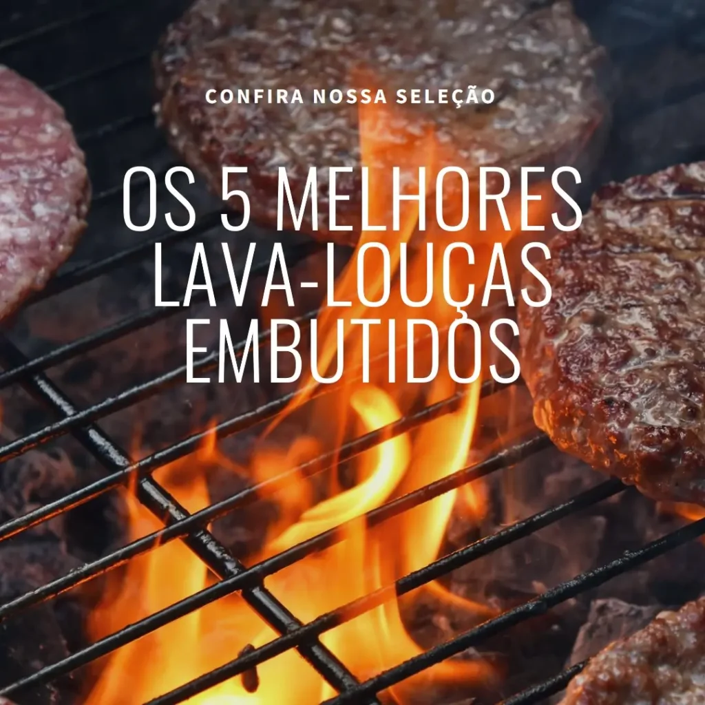 Principais Cinco lava louças embutir