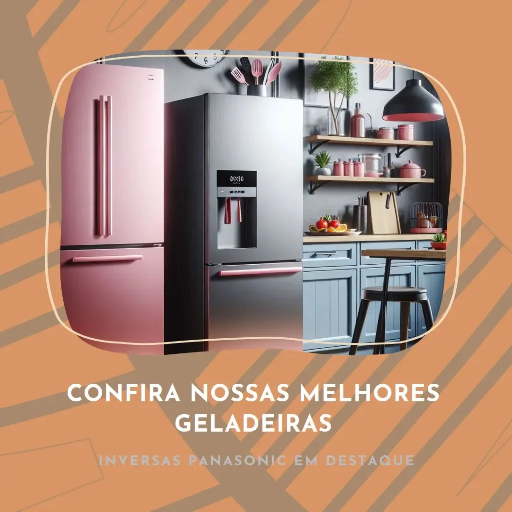 Principais Cinco geladeira inverse panasonic