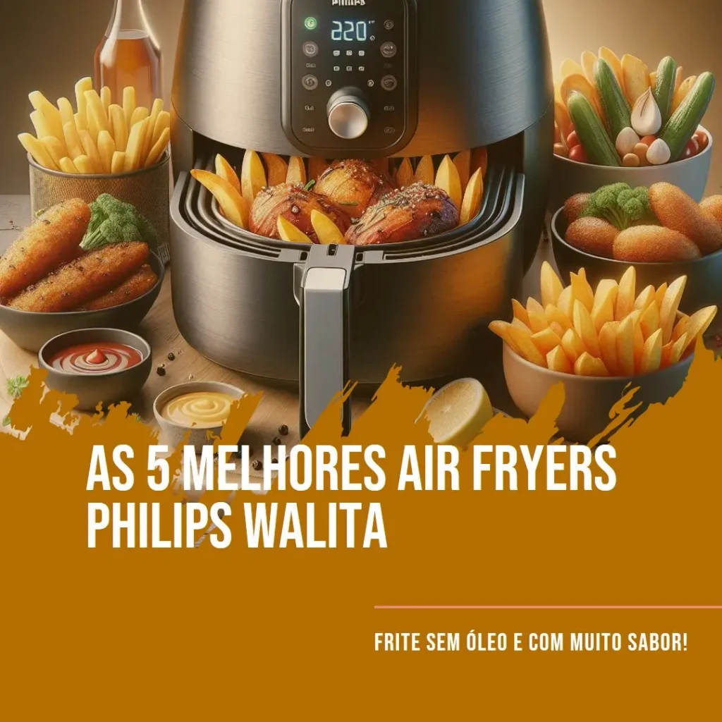 As 5 Melhores Opções de Air Fryer Philips Walita