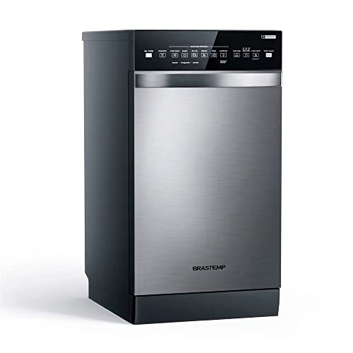 Lava-Louças 10 Serviços Brastemp Cor Inox com Ciclo Pesado - BLF10BR 110V