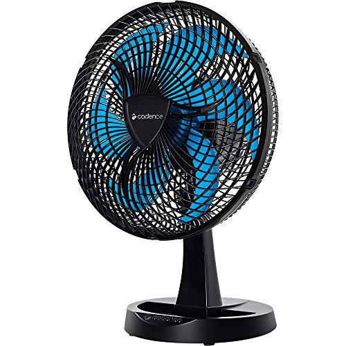 Ventilador Cadence New Windy, 220V, Preto e Azul, VTR560