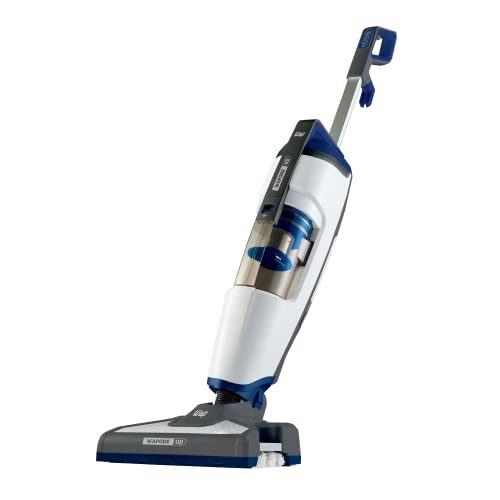 WAP WAPORE UP - Extratora e Higienizadora com Vapor e MOP, Aspirador de Pó Vertical, 1600W, Passa Pano, Limpa e dá Brilho, 127V, Branco, Titanium e Azul