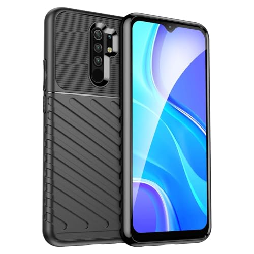 Capas para Xiaomi POCO M2 Reloaded.Caso básico,Botão de pressão flexível / 360 ° Proteção completa,Sensação arenácea
