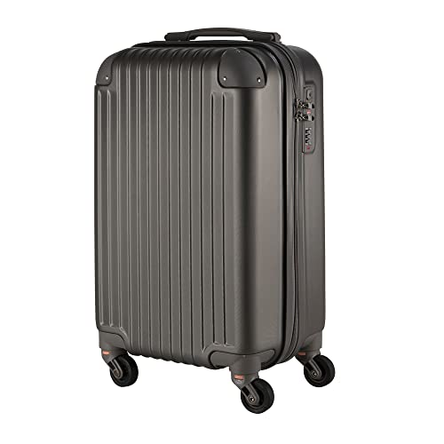 Mala de Bordo em ABS Com 4 Rodas 360 - Roncalli Manaus (Grafite)