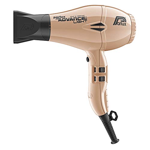 Secador Light Ion, 110 V, Parlux, Advance, Dourado