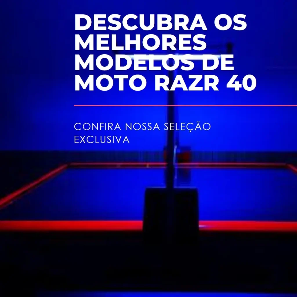 Cinco Melhores Modelos de moto Razr 40