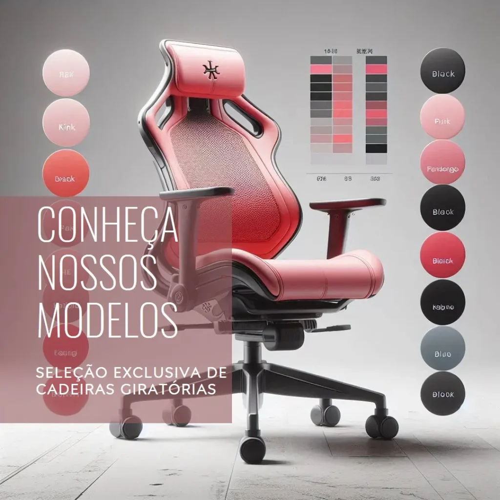 5 Melhores Modelos de cadeira de escritório giratória